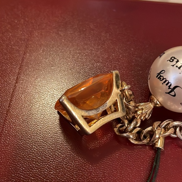 Y2k Juicy Couture Swarovski charm key phone strap - Picture 6 of 8